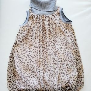 2/30$ Animal print cute sleeveless top